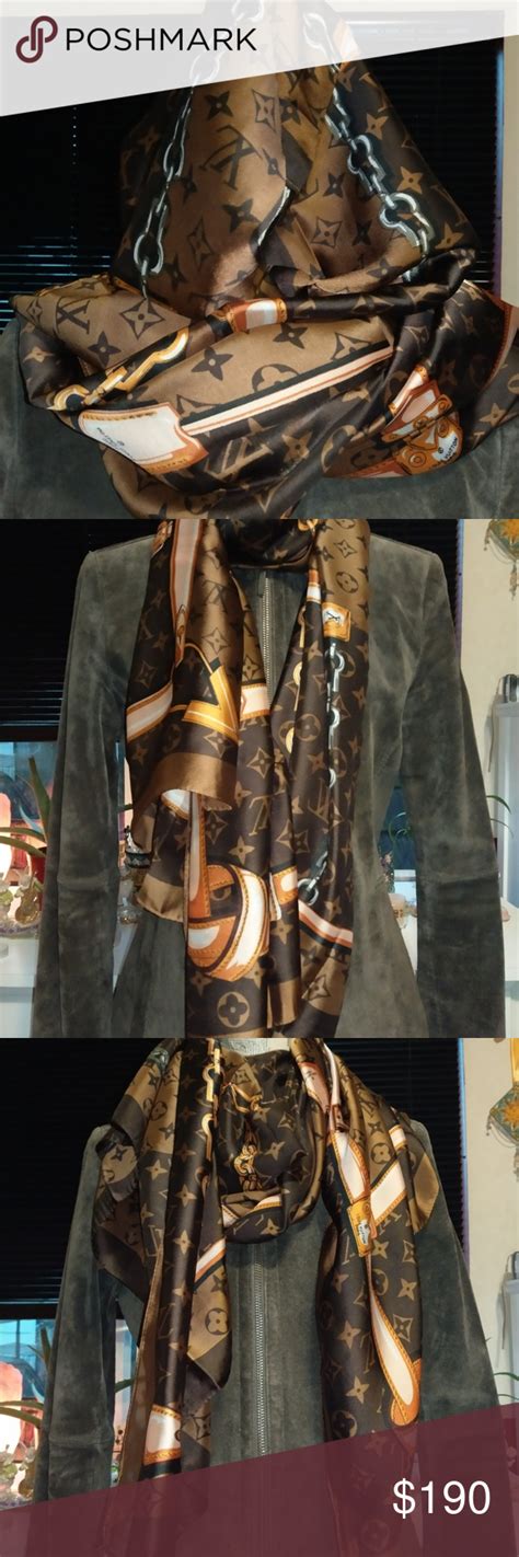 louis vuitton vivienne scarf|genuine louis vuitton scarf.